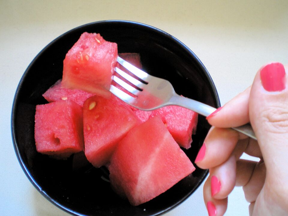 Prinsip Pengoperasian Diet Semangka